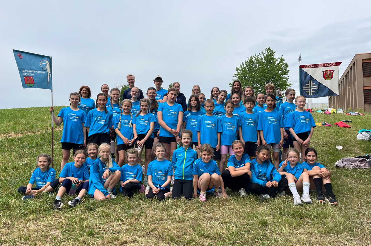 Turnverein Höngg am Jugendsporttag 2026 Gruppenbild