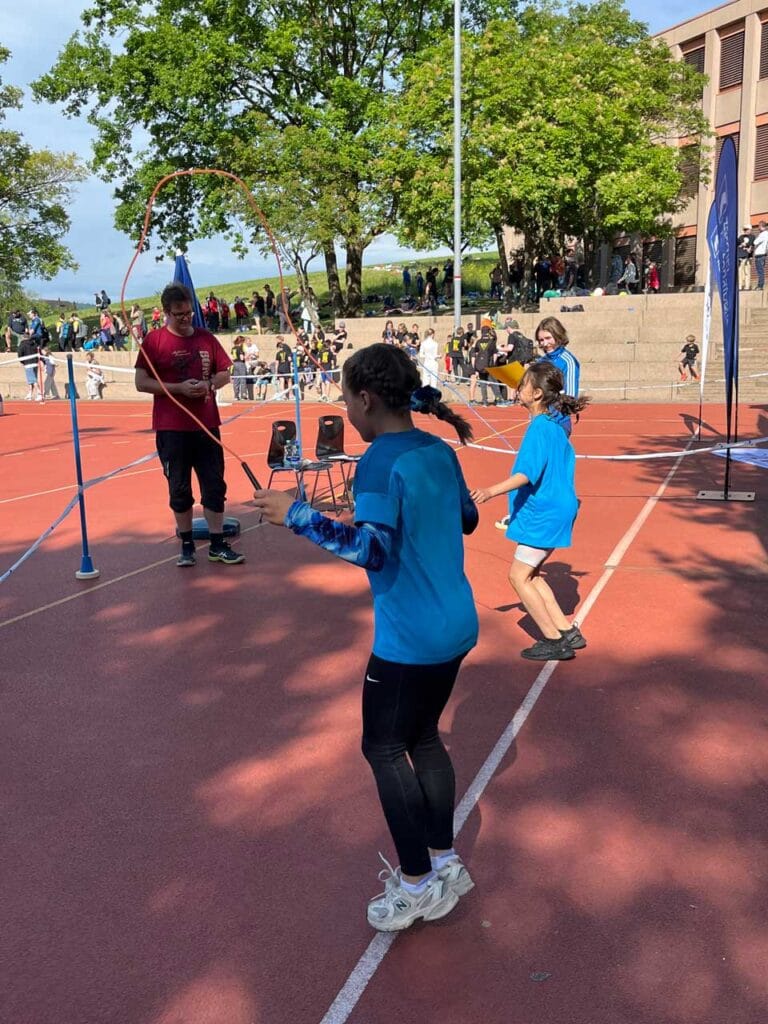 Turnverein Höngg am Jugendsporttag 2026 Seilspringen